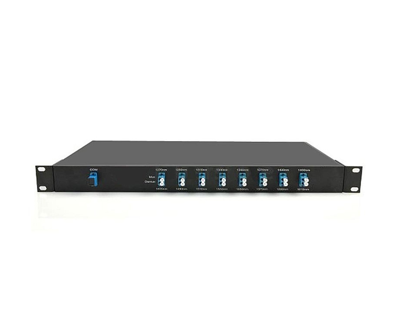 16 channels 1RU Rack Mount, Simplex BIDI Transmission CWDM Mux & Demux