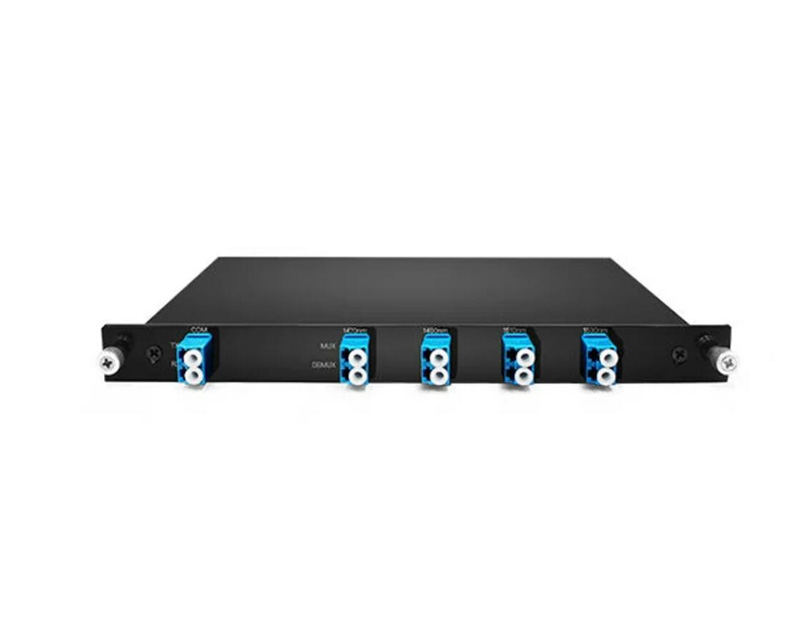 4 channels 1RU Rack Mount Duplex Dual Fiber CWDM Mux & Demux