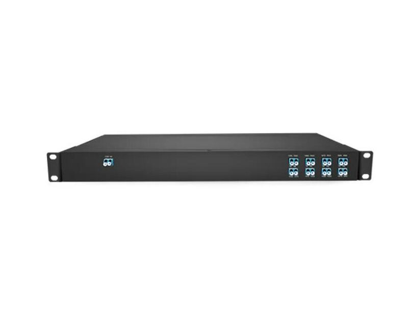 8 channels 1RU Rack Mount Duplex Dual Fiber CWDM Mux & Demux